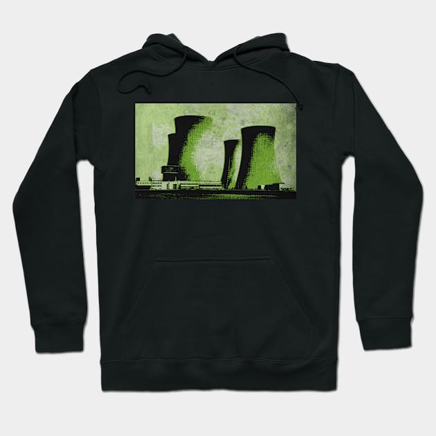 Nuclear Postcard Hoodie by CTShirts